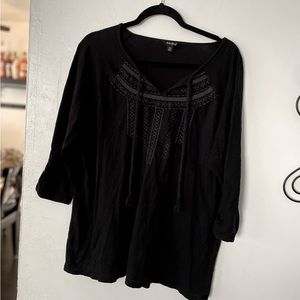 Lucky brand peasant top